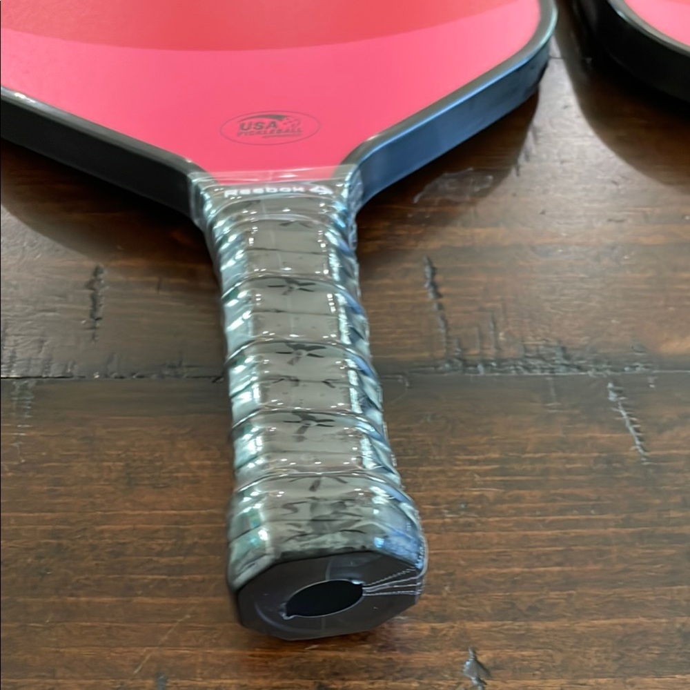 Two Reebok Red Pickleball Paddles - Picture 3 of 7